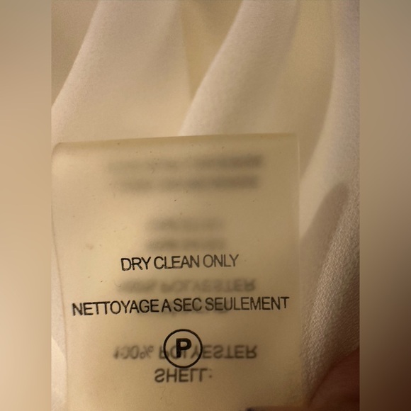 Ivanka Trump Cream Ruffled Off-Shoulder Blouse - Picture 9 of 9